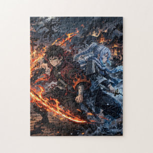 Vlam en Vorst Demon Jagers Legpuzzel