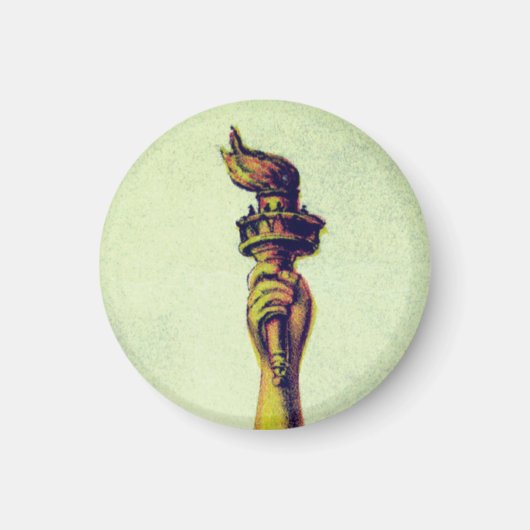 Vlam van de vrijheid magneet (Voorkant)