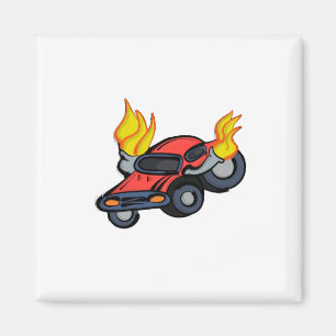Vlamauto Magneet