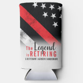 Vlambrandweerman met rode lijn (Voorkant)