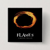 VLAMES Square Button (Voorkant)