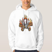 Vlaming Baseball Skull Hoodie (Voorkant)