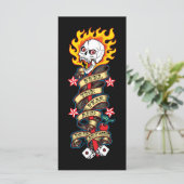 Vlaming De schedel voelen de angst (Staand voorkant)