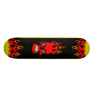 Vlaming Skull Skateboard