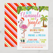 Vlamingle & Jingle Holiday Party Invitation - WH Kaart (Voorkant / Achterkant)