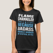 vlamkanaaltoestel t-shirt (Voorkant)