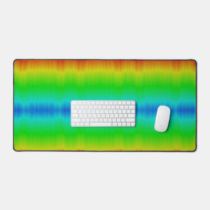Vlamkleurige regenboog bureaumat