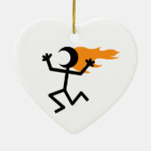 Vlamkop Keramisch Ornament (Achterkant)