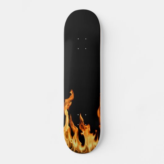 Vlammen - Flamme - Vlammen - Flames - Feuer - Vuur Skateboard (Voorkant)
