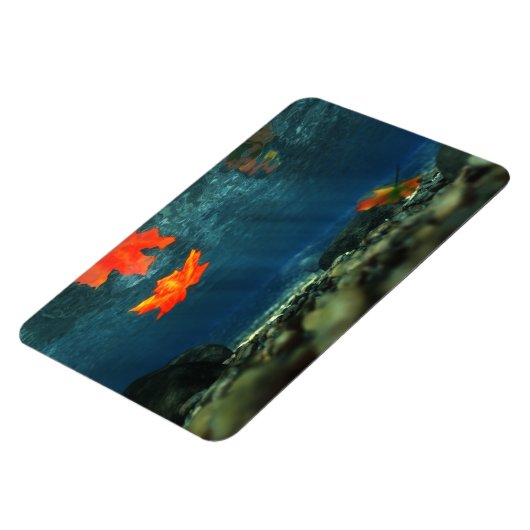 Vlammen in de waterflexibele magneet (Linkerzijde)