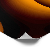 Vlammend Bloem Poster (Hoek)