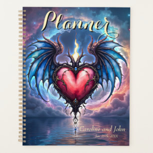 Vlammend Hart van de Maan – Gotische Kosmische Lie Planner
