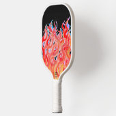 vlammende peddel pickleball paddle (Links)