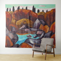 Vlammende poel—Dogtown | Marsden Hartley |