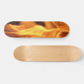Vlammende Skateboard (Horizontaal)