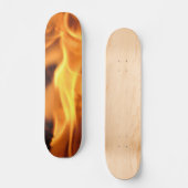 Vlammende Skateboard (Voorkant)