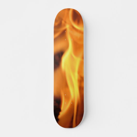 Vlammende Skateboard (Voorkant)