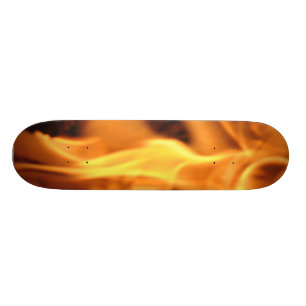 Vlammende Skateboard