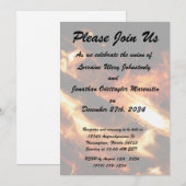 vlammenfoto kaart (Voorkant / Achterkant)