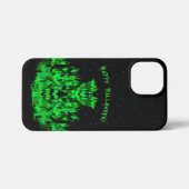 Vlammonster in de Starlight Sky iPhone Hoesje (Achterkant horizontaal)