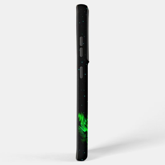 Vlammonster in de Starlight Sky Samsung Galaxy Hoesje (Rechterkant)