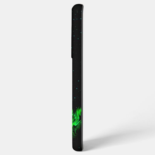 Vlammonster in de Starlight Sky Samsung Galaxy Hoesje (Linkerkant)