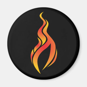 Vlampictogram Magnet Magneet