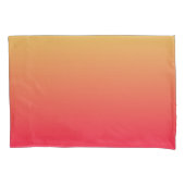 Vlamrood en geel ombre kussensloop (Voorkant)