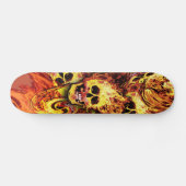 Vlamskulls Skateboard (Horizontaal)