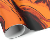 Vlamvlam, vuur, Abstract Cadeaupapier (Rol Hoek)