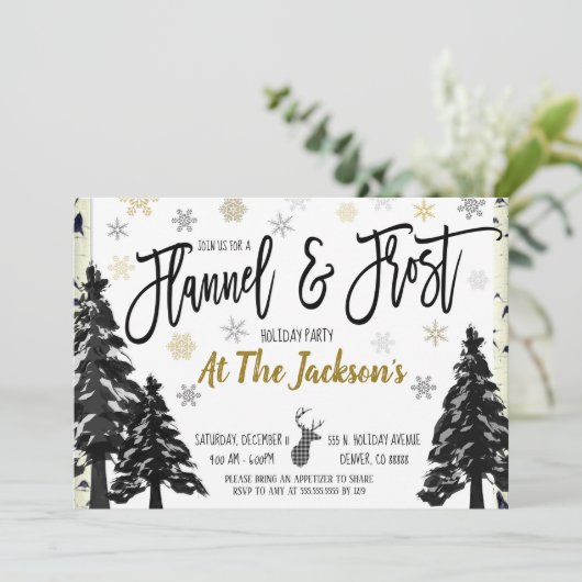 Vlannel en de Uitnodiging van de Bevroren Partij (Staand voorkant)