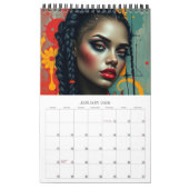 Vlechten Fantasy Moderne Kunst Kalender (Jan 2026)