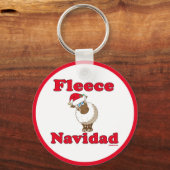 Vleece Navidad: Home & Auto: Sleutelhanger (Voorkant)