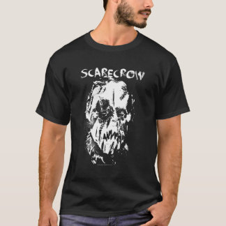 Vleermuis begint vogelverschrikker t-shirt