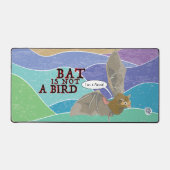 Vleermuis is geen vogel bureaumat (Voorkant)