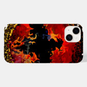 Vleermuis op vuur cool dier Case-Mate iPhone case (Achterkant (horizontaal))