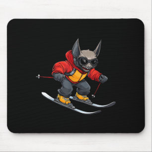 Vleermuis Skier  Muismat