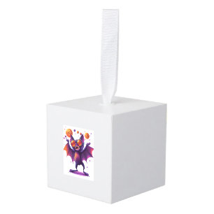 Vleermuis-tastisch Feest Kubus Ornament