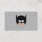 vleermuisgezicht visitekaartjes (Achterkant)