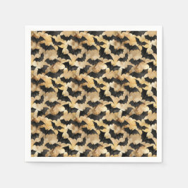 vleermuispatroon servet