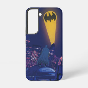Vleermuissignaal boven Gotham Samsung Galaxy Hoesje