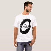 vleermuiswiel t-shirt (Voorkant volledig)