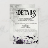 Vleermuizen en bloemen informatiekaartje (Voorkant / Achterkant)