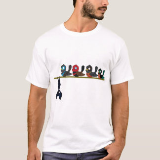 Vleermuizen en Robins T-shirt