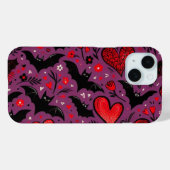 Vleermuizen & Harten Case-Mate iPhone Case (Achterkant (horizontaal))