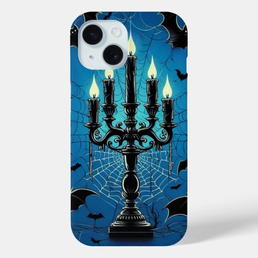 Vleermuizen & Kaarsen Case-Mate iPhone Case (Achterkant)