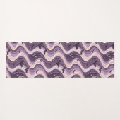 Vleermuizen, manen en hemelse golven yogamat (Achterkant (horizontaal))