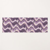 Vleermuizen, manen en hemelse golven yogamat (Voorkant (horizontaal))