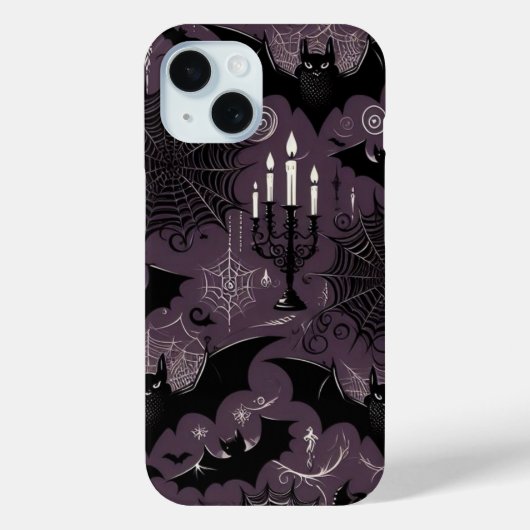 Vleermuizen & Spinnenwebben Case-Mate iPhone Case (Achterkant)