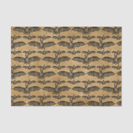  vleermuizen tissuepapier (Voorkant)